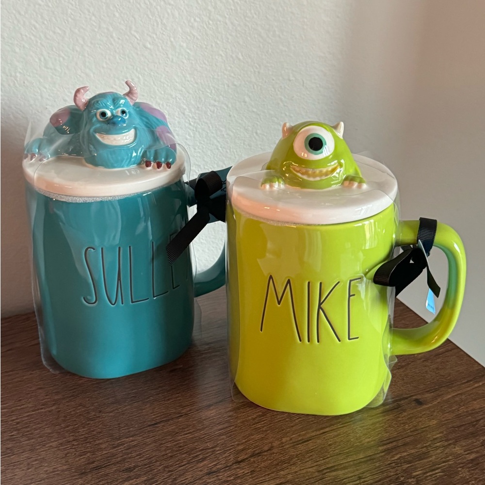 Rae Dunn monsters inc mugs